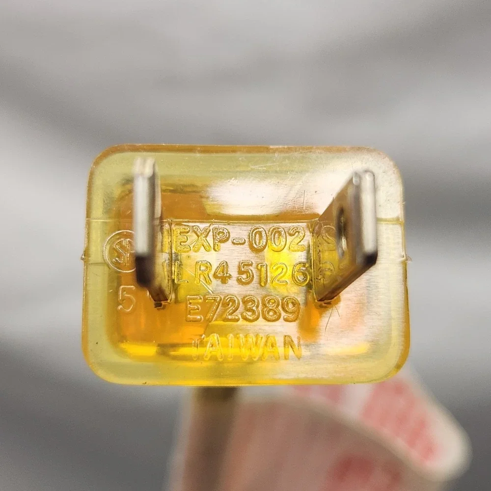 10ft Clear Gold, 18/2 Plastic Covered‎ Lamp Cord Sets - Replacement Parts